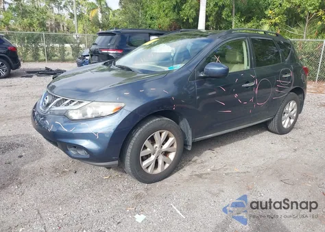2013 Nissan Murano Sl z USA, uszkodzony, nr VIN JN8AZ1MU3DW210631